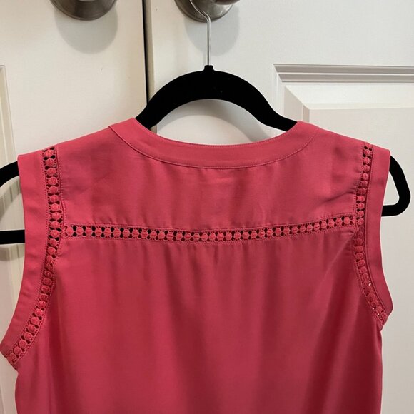 Ann Taylor button down sleeveless blouse XS - Picture 7 of 12